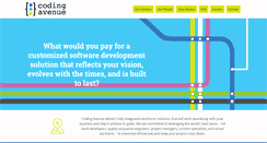 Desktop Screenshot of codingavenue.com